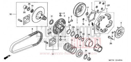 COTE MENE FJS600A3 de 2003